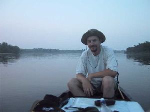 ErikCanoeSternDusk